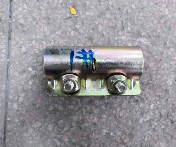 กดแขนเสื้อหลังการทดสอบ